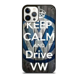 KEEP CALM AND DRIVE VOLKWAGEN VW iPhone 12 Pro Case Cover KEEP CALM AND DRIVE VOLKWAGEN VW iPhone 12 Pro Case Cover