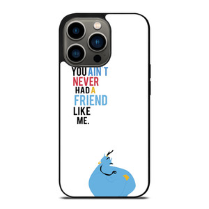 GENIE CLASSIC ALADDIN DISNEY QUOTES iPhone 13 Pro Case Cover