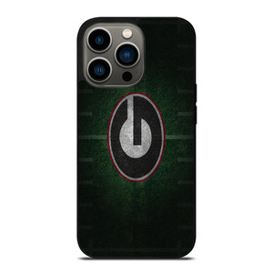 GEORGIA BULLDOGS FOOTBALL FIELD LOGO iPhone 13 Pro Case Cover