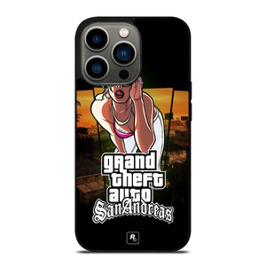 GTA GRAND THEFT AUTO SAN ANDREAS ROCHELLE iPhone 13 Pro Case Cover