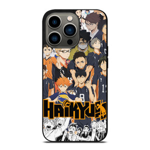 HAIKYUU ANIME CHARACTERS iPhone 13 Pro Case Cover