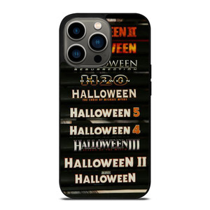 HALLOWEEN MOVIE BLU RAY COLLECTION iPhone 13 Pro Case Cover HALLOWEEN MOVIE BLU RAY COLLECTION iPhone 13 Pro Case Cover