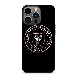 INTER MIAMI FOOTBALL BLACK LOGO iPhone 13 Pro Case Cover INTER MIAMI FOOTBALL BLACK LOGO iPhone 13 Pro Case Cover