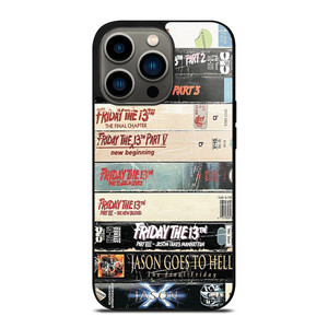 JASON VOORHES FRIDAY THE 13TH MOVIES COLLECTION iPhone 13 Pro Case Cover JASON VOORHES FRIDAY THE 13TH MOVIES COLLECTION iPhone 13 Pro Case Cover