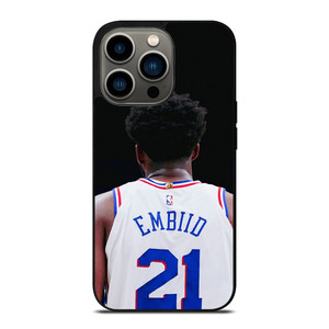 JOEL EMBIID NBA PHILADELPHIA 76ERS iPhone 13 Pro Case Cover JOEL EMBIID NBA PHILADELPHIA 76ERS iPhone 13 Pro Case Cover