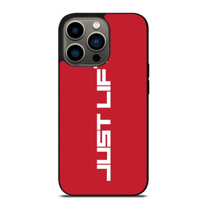 JUST LIFT FITNESS LOGO iPhone 13 Pro Case Cover