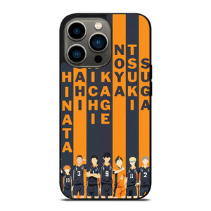 KARASUNO VOLLEYBALL TEAM HAIKYUU iPhone 13 Pro Case Cover