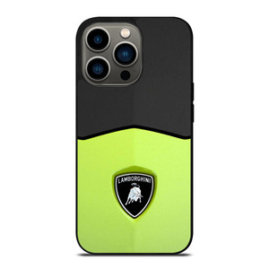 LAMBORGHINI GREEN EMBLEM iPhone 13 Pro Case Cover