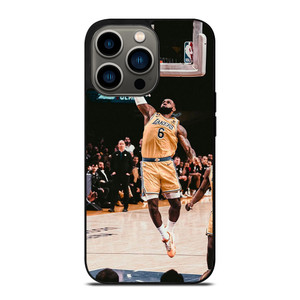 LEBRON JAMES 6 LA LAKERS DUNK iPhone 13 Pro Case Cover