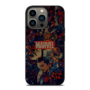 MARVEL COMICS HALFTONE COLLAGE iPhone 13 Pro Case Cover MARVEL COMICS HALFTONE COLLAGE iPhone 13 Pro Case Cover