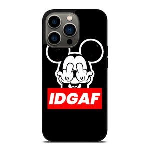 MICKEY MOUSE MIDDLE FINGER IDGAF iPhone 13 Pro Case Cover MICKEY MOUSE MIDDLE FINGER IDGAF iPhone 13 Pro Case Cover