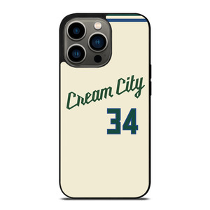 MILAUKEE BUCKS CREAM CITY NBA KIT iPhone 13 Pro Case Cover MILAUKEE BUCKS CREAM CITY NBA KIT iPhone 13 Pro Case Cover