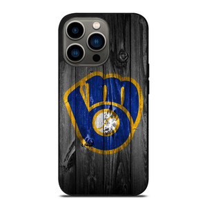 MILWAUKEE BREWERS BASEBALL WOOD LOGO iPhone 13 Pro Case Cover MILWAUKEE BREWERS BASEBALL WOOD LOGO iPhone 13 Pro Case Cover