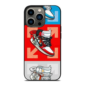 NIKE AIR JORDAN OFF WHITE SNEAKERS VECTOR iPhone 13 Pro Case Cover NIKE AIR JORDAN OFF WHITE SNEAKERS VECTOR iPhone 13 Pro Case Cover
