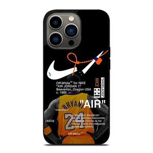 NIKE OFF WHITE KOBE BRYANT iPhone 13 Pro Case Cover NIKE OFF WHITE KOBE BRYANT iPhone 13 Pro Case Cover
