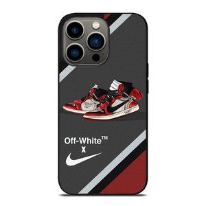 NIKE SWOOSH AIR JORDAN HIGH OFF WHITE iPhone 13 Pro Case Cover NIKE SWOOSH AIR JORDAN HIGH OFF WHITE iPhone 13 Pro Case Cover