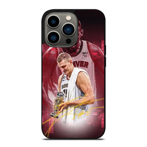 NIKOLA JOKIC DENVER NUGGETS CHAMPIONS iPhone 13 Pro Case Cover NIKOLA JOKIC DENVER NUGGETS CHAMPIONS iPhone 13 Pro Case Cover
