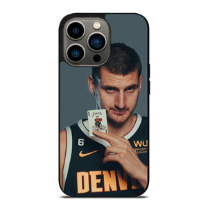 NIKOLA JOKIC DENVER NUGGETS JOKER iPhone 13 Pro Case Cover NIKOLA JOKIC DENVER NUGGETS JOKER iPhone 13 Pro Case Cover