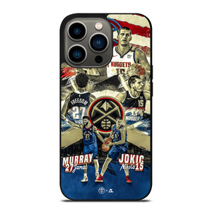 NIKOLA JOKIC X JAMAL MURRAY DENVER NUGGETS iPhone 13 Pro Case Cover NIKOLA JOKIC X JAMAL MURRAY DENVER NUGGETS iPhone 13 Pro Case Cover