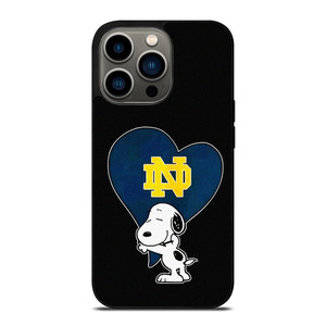 NOTRE DAME FIGHTING IRISH SNOOPY iPhone 13 Pro Case Cover NOTRE DAME FIGHTING IRISH SNOOPY iPhone 13 Pro Case Cover