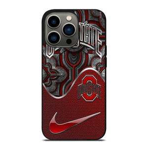 OHIO STATE BUCKEYES METAL EMBLEM iPhone 13 Pro Case Cover OHIO STATE BUCKEYES METAL EMBLEM iPhone 13 Pro Case Cover