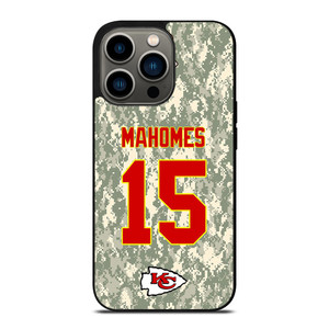 PATRICK MAHOMES KANSAS CITY CHIEFS CAMO KIT iPhone 13 Pro Case Cover PATRICK MAHOMES KANSAS CITY CHIEFS CAMO KIT iPhone 13 Pro Case Cover