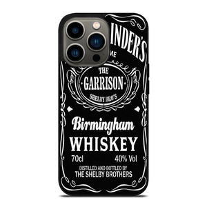 PEAKY BLINDERS BIRMINGHAM WHISKEY iPhone 13 Pro Case Cover