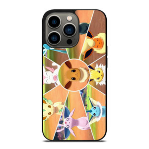 POKEMON EEVEE EVOLUTION COLLAGE iPhone 13 Pro Case Cover
