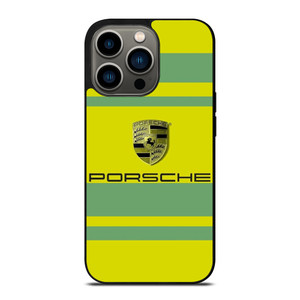 PORSCHE GREEN EMBLEM iPhone 13 Pro Case Cover PORSCHE GREEN EMBLEM iPhone 13 Pro Case Cover