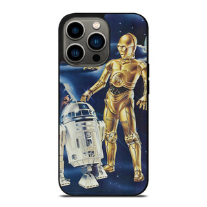 R2D2 AND C3PO ROBOT STAR WARS iPhone 13 Pro Case Cover R2D2 AND C3PO ROBOT STAR WARS iPhone 13 Pro Case Cover