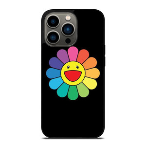 TAKASHI MURAKAMI BLACK iPhone 13 Pro Case Cover TAKASHI MURAKAMI BLACK iPhone 13 Pro Case Cover