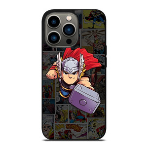 THOR MARVEL COMIC CUTE iPhone 13 Pro Case Cover