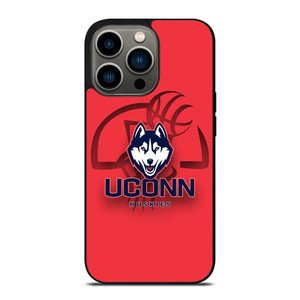 UCONN HUSKIES BASKETBALL LOGO iPhone 13 Pro Case Cover