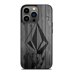 VOLCOM WOOD LOGO iPhone 13 Pro Case Cover