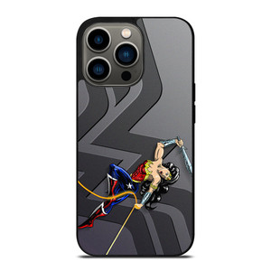 WONDER WOMAN KIDS CARTOON iPhone 13 Pro Case Cover