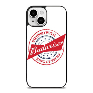 BUDWEISER KING OF BEERS BADGE iPhone 13 Mini Case Cover