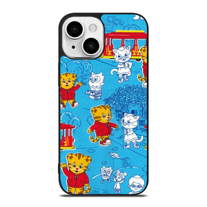 DANIEL TIGER PATTERN iPhone 13 Mini Case Cover DANIEL TIGER PATTERN iPhone 13 Mini Case Cover