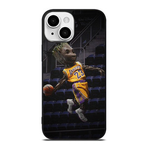 GROOT LEBRON JAMES LA LAKERS NBA iPhone 13 Mini Case Cover