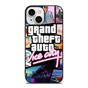 GTA GRAND THEFT AUTO VICE CITY POSTER iPhone 13 Mini Case Cover