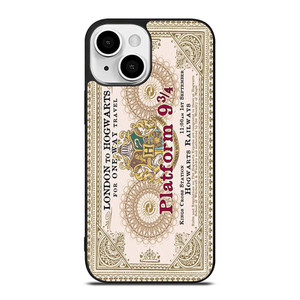 HARRY POTTER TICKETS PLATFORM NINE AND THREE QUARTERS iPhone 13 Mini Case Cover HARRY POTTER TICKETS PLATFORM NINE AND THREE QUARTERS iPhone 13 Mini Case Cover