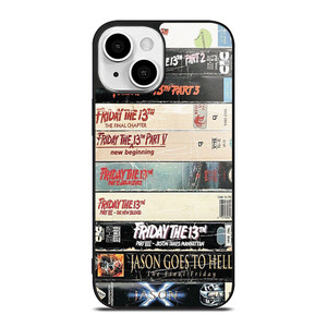 JASON VOORHES FRIDAY THE 13TH MOVIES COLLECTION iPhone 13 Mini Case Cover