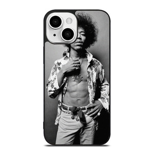 JIMI HENDRIX GUITARIST BLACK WHITE iPhone 13 Mini Case Cover