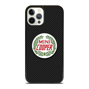 MINI COOPER CLASSIC CARBON EMBLEM iPhone 12 Pro Case Cover MINI COOPER CLASSIC CARBON EMBLEM iPhone 12 Pro Case Cover