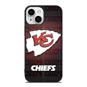 KANSAS CITY CHIEFS METAL iPhone 13 Mini Case Cover KANSAS CITY CHIEFS METAL iPhone 13 Mini Case Cover