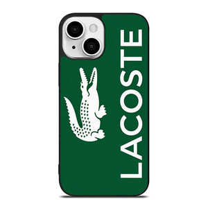LACOSTE GREEN LOGO iPhone 13 Mini Case Cover