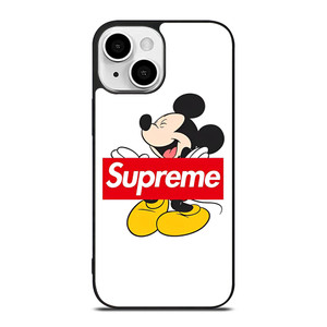 MICKEY MOUSE DISNEY SUPREME LOGO iPhone 13 Mini Case Cover MICKEY MOUSE DISNEY SUPREME LOGO iPhone 13 Mini Case Cover