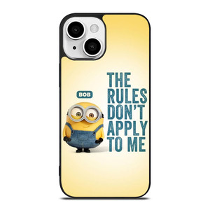 MINION BOB FUNNY iPhone 13 Mini Case Cover MINION BOB FUNNY iPhone 13 Mini Case Cover