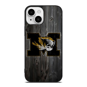 MISSOURI TIGERS FOOTBALL WOOD LOGO iPhone 13 Mini Case Cover MISSOURI TIGERS FOOTBALL WOOD LOGO iPhone 13 Mini Case Cover