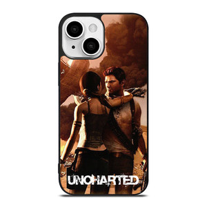 NATHAN DRAKE LARA CROFT UNCHARTED iPhone 13 Mini Case Cover