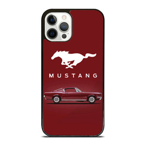 MUSTANG FASTBACK LOGO  iPhone 12 Pro Case Cover MUSTANG FASTBACK LOGO  iPhone 12 Pro Case Cover